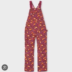 ISO not for sale Duluth fox print overalls